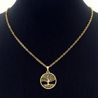 Image 1 of family tree necklace