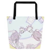 Image 2 of Fisheye Large Tote Bag