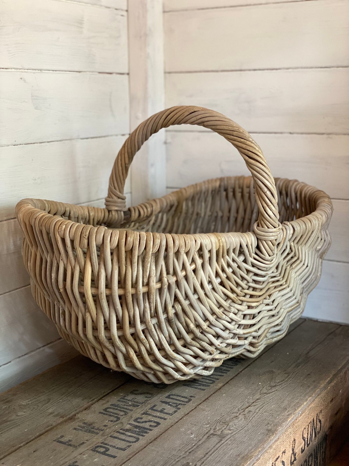 Image of Rustic woven basket