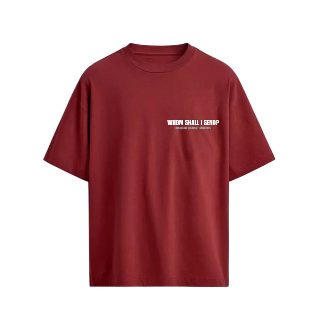 Image of Send me tee(cardinal red)