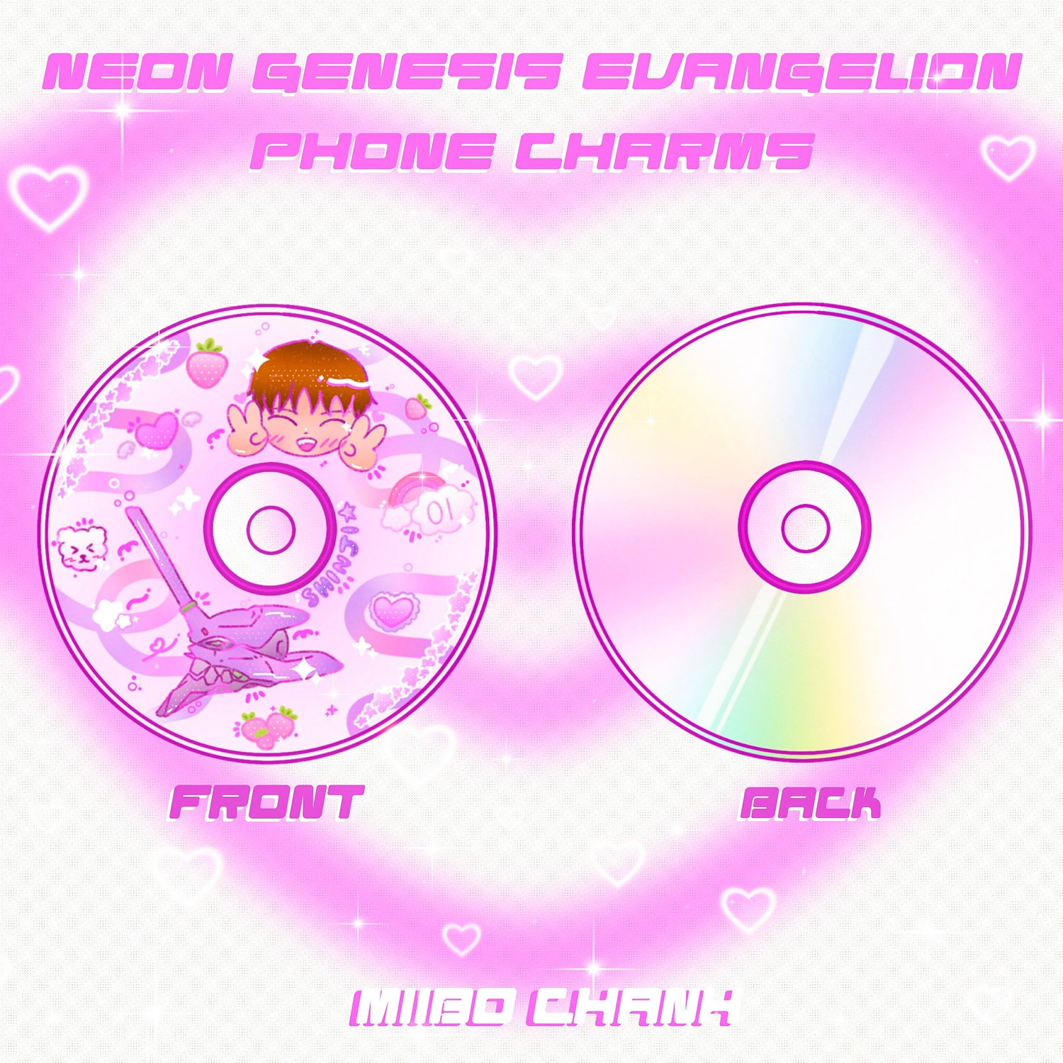 Image of Neon Genesis Evangelion | Phone Charms 
