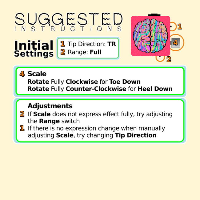 Pedal Brainz - No-Brainer EXP - GOLD