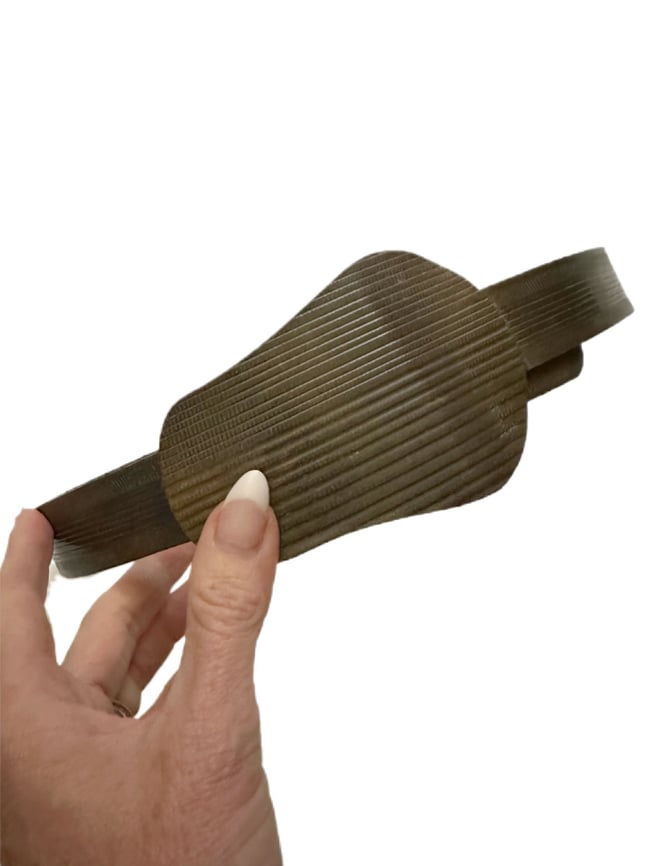 70s metal clasp circle blt