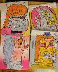 Image 1 of 1 Limited Edition RisoGraph Print S&N