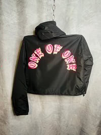 Image 5 of 🌹women’s crop windbreaker - Black