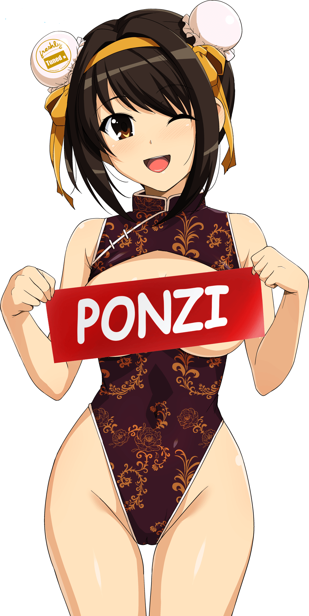 Ponzi Keychain
