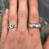 Image 4 of Custom Initials Ring