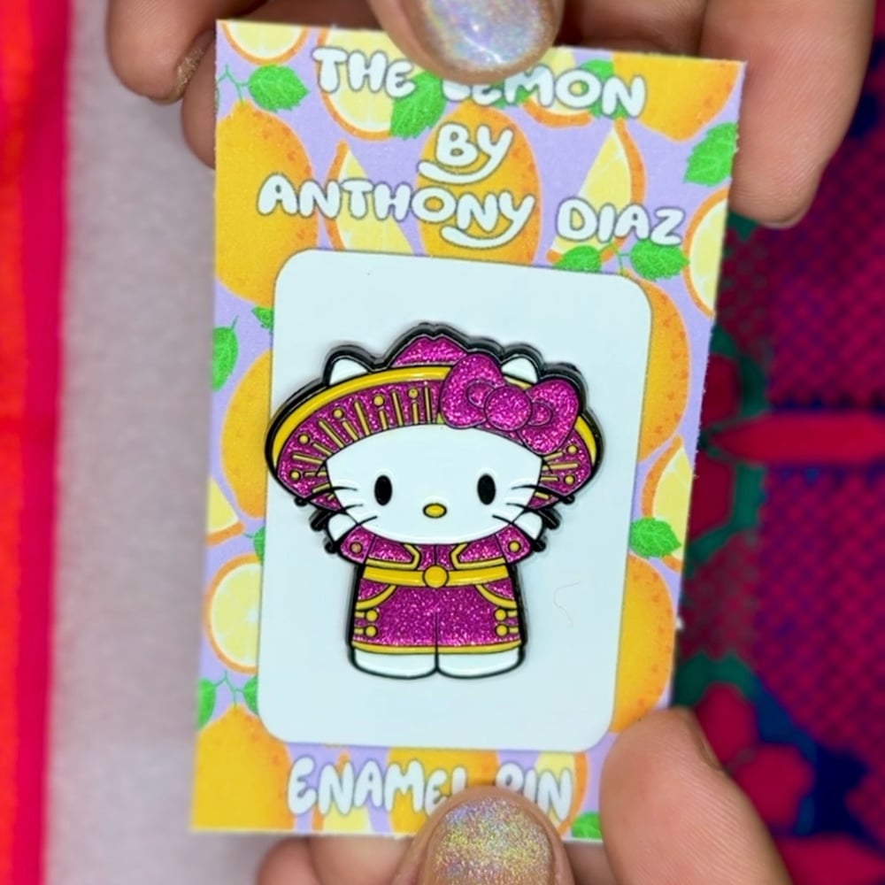 Image of San Rio Mariachi Enamel Pin