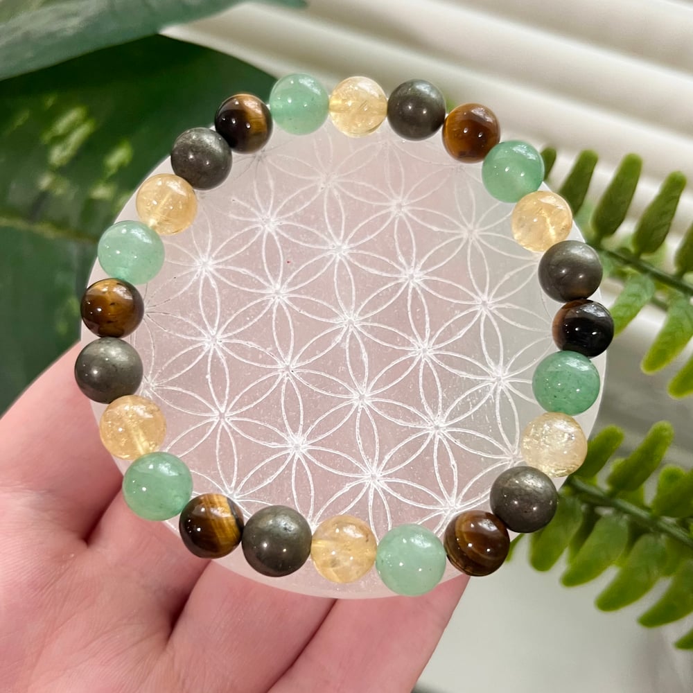 Money Manifesting Crystal Bracelet