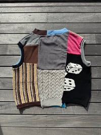 Image 3 of RECYCLED PATCHWORK VEST 7