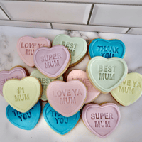 Image 1 of Mother’s Day Mini Heart Cookies
