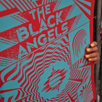 Image 2 of The BLACK ANGELS (Route du rock 2023) screenprint poster
