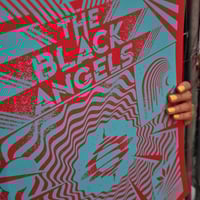 Image 2 of The BLACK ANGELS (La Route du rock 2023) screenprint poster