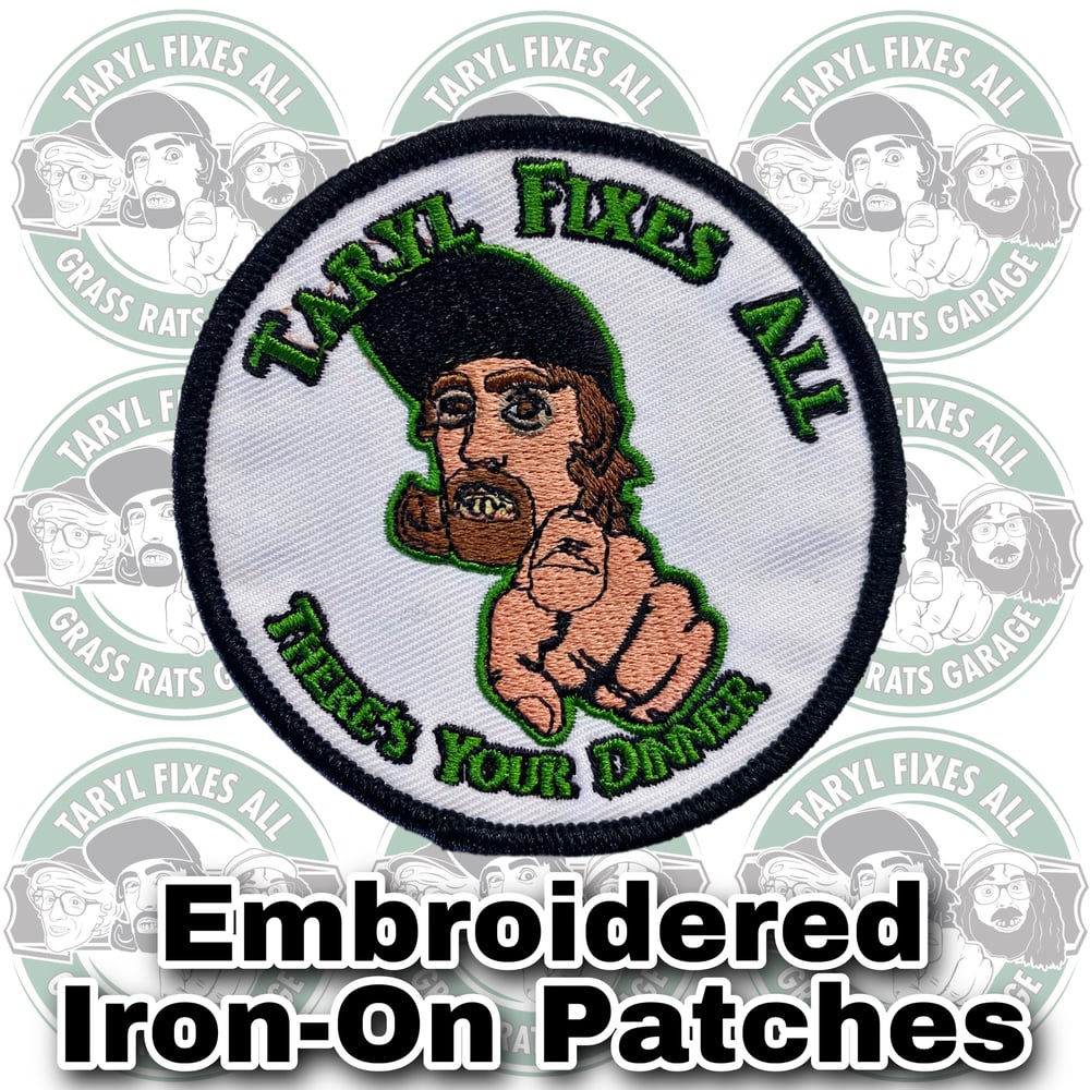 NEW 3” Taryl Embroidered Iron-On Patches!! 