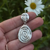 Image 1 of Mini Moon spiral pendant