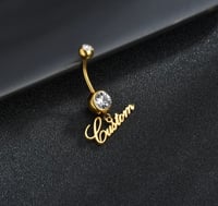 Image 1 of Custom Belly Ring