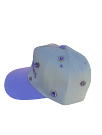 Image 3 of Fakesmiles custom gem SnapBack 