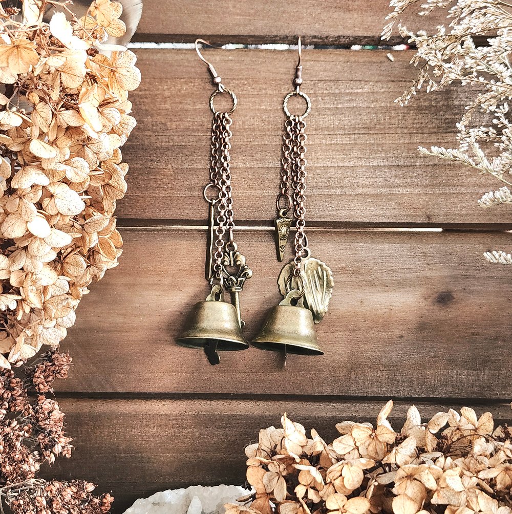 Image of Witch Bell Earrings 