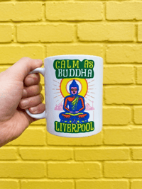 Calm as Buddha Mug 