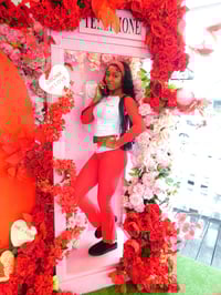 Image 3 of Red & White Long Sleeve Set