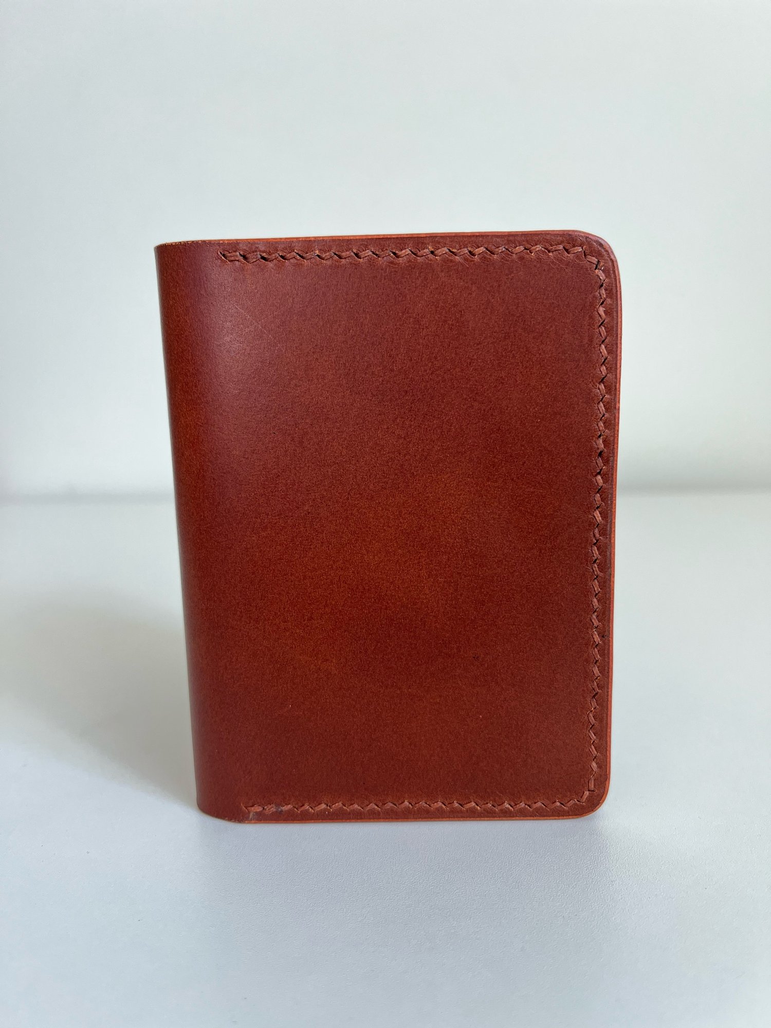 Image of Chestnut Buttero Vertical Cardholder