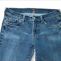 Image 3 of Y2K Seven for All Mankind Low Waist Flare Jeans Size 27