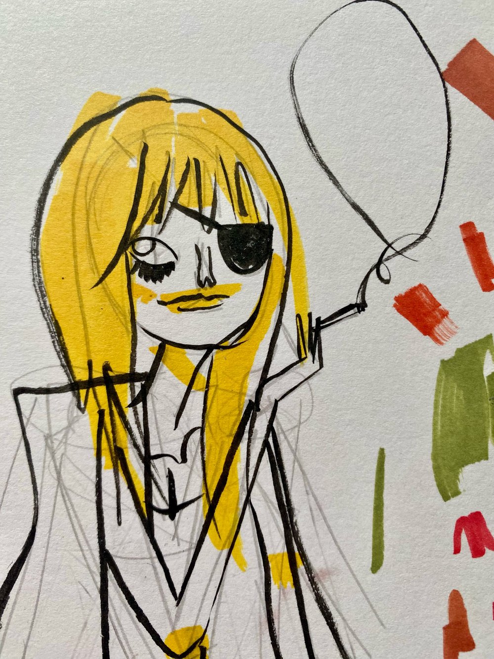 AGENT 73 study sketch page 2