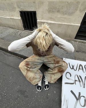 Image of LATUI ATELIER - O.A.F Jeans