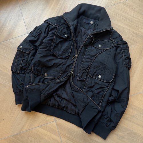 Image of FW 2005 Just Cavalli Multi Pocket Nylon “Gun” Jacket, Size Large