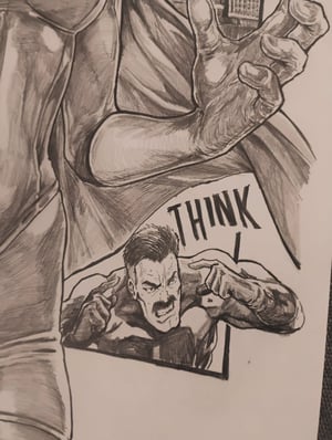 Image of Original Art :  Invincible -  Atom Eve // Hyde Zhang