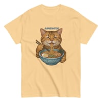 Image 11 of Unisex classic tee, Ramenator Cat T-Shirt | Funny Ramen Cat Graphic Tee