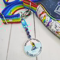 Row, Row, Row Purse Charm