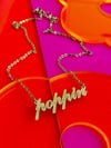 ‘POPPIN’ FROSTED STYLE NECKLACE 