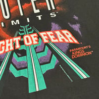 Image 2 of New 1996 King's Dominion "Flight Of Fear" Souvenir Tee Size XL (24.5x32)