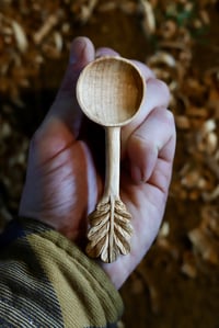 Image 2 of Oak leaf Handle Scoop  -