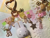 Image 3 of golden sweetheart keychains‧₊˚ pt. 1