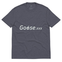 Goose.xxx Navy Unisex recycled t-shirt