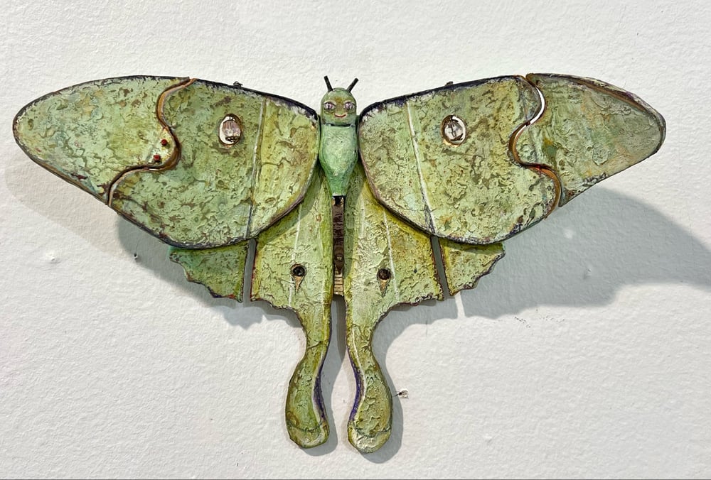 Image of Luna Moth- Jil Johnson