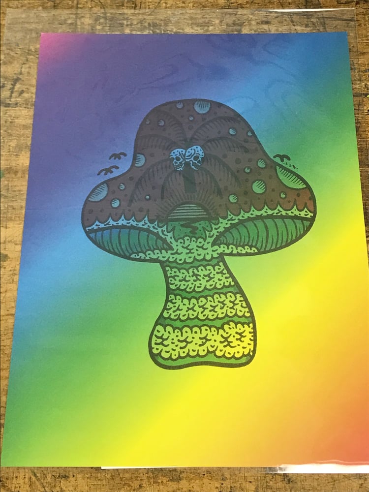 Image of MUSHY RAINBOW PRINT