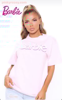 BARBIE PINK SHORT SLEEVE TEE