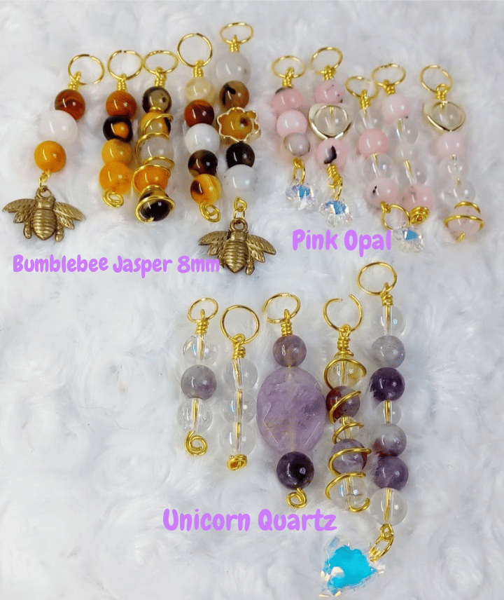 Image of Crystal loc jewelry 