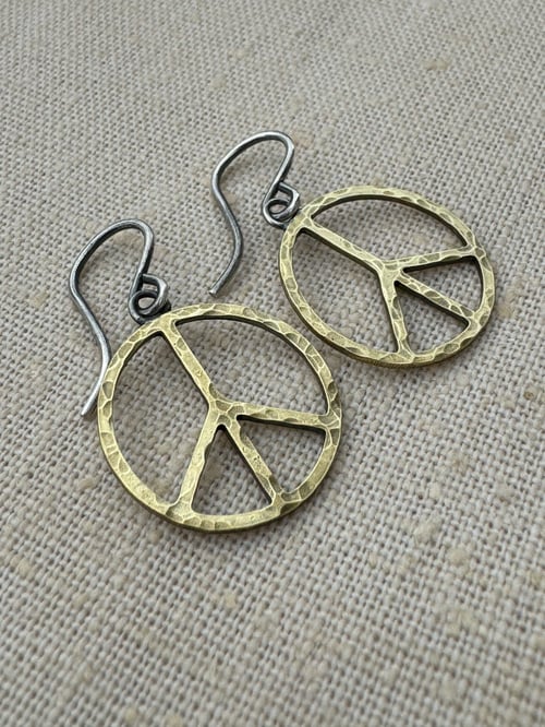 Image of Peace Earrings