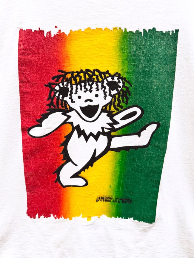 Grateful Dead Late 80s ‘Natty Dread Dead’ Lot T-Shirt - Fits L/M