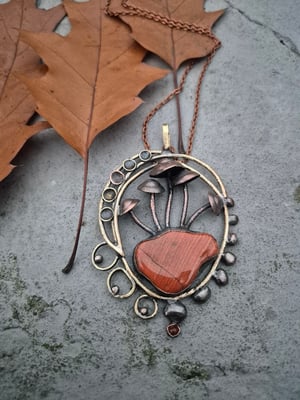 Mushroom pendant 