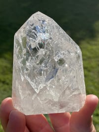 Image 13 of Crackle Quartz Crystal Tower #1827