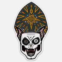 Image 1 of Papa Ghost Sticker