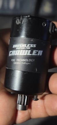 Image 3 of Hobbywing Fusion Motor 1800KV | 540 Spec - Used