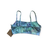 Image 6 of S (34) Bralette in Mermaid Watercolor Ice Dye