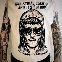 Industrial Society handpainted tee (off white shirt)