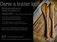 Butterknife two hour courses October 22nd